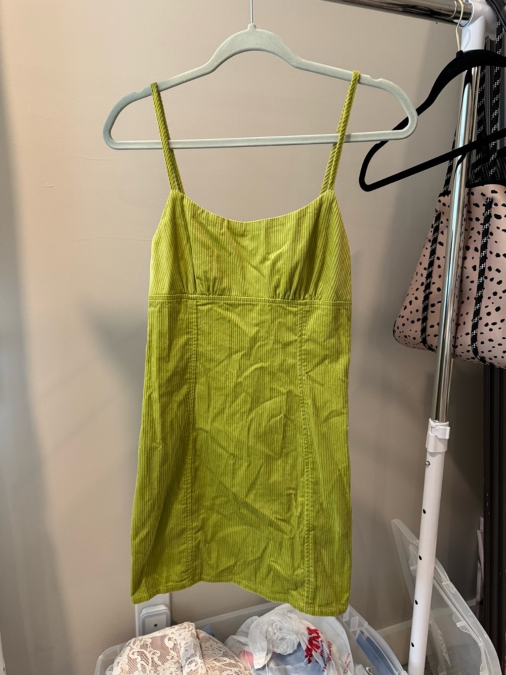 wild fable Lime Green Mini Slip Dress - Picture 2 of 8